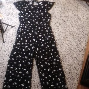 NWOT Loft Floral Jumpsuit